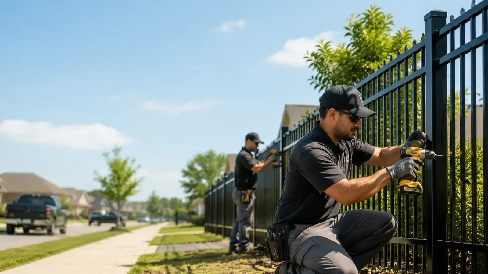 Metal Fence Installation in Roseville, CA